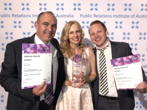 Agency owners Paul, Kirsten & QLD Branch Manager, Mark