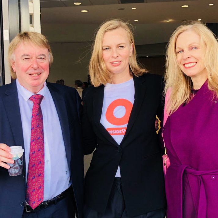 L-R Professor Stephen Touyz, Dr Sarah Maguire (InsideOut Director), Kirsten Bruce (Principal & Owner, VIVA! Communications, Board Member, InsideOut Institute)